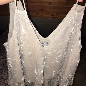 American eagle velvet cami